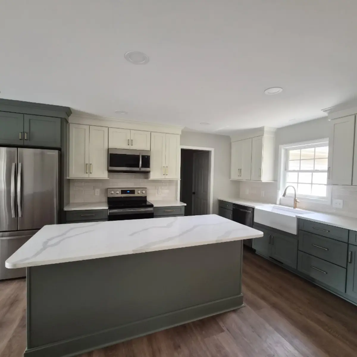 Finished remodeling project